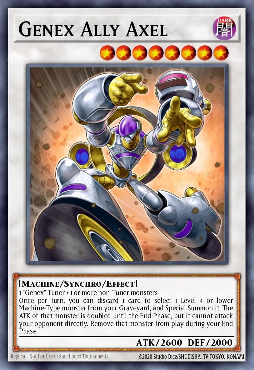Carte Yu-Gi-Oh! Genex Ally Axel #088 — Battles of Legend: Terminal Revenge