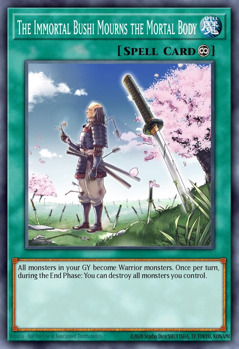 Carte Yu-Gi-Oh! The Immortal Bushi Mourns the Mortal Body #067 — Age of Overlord