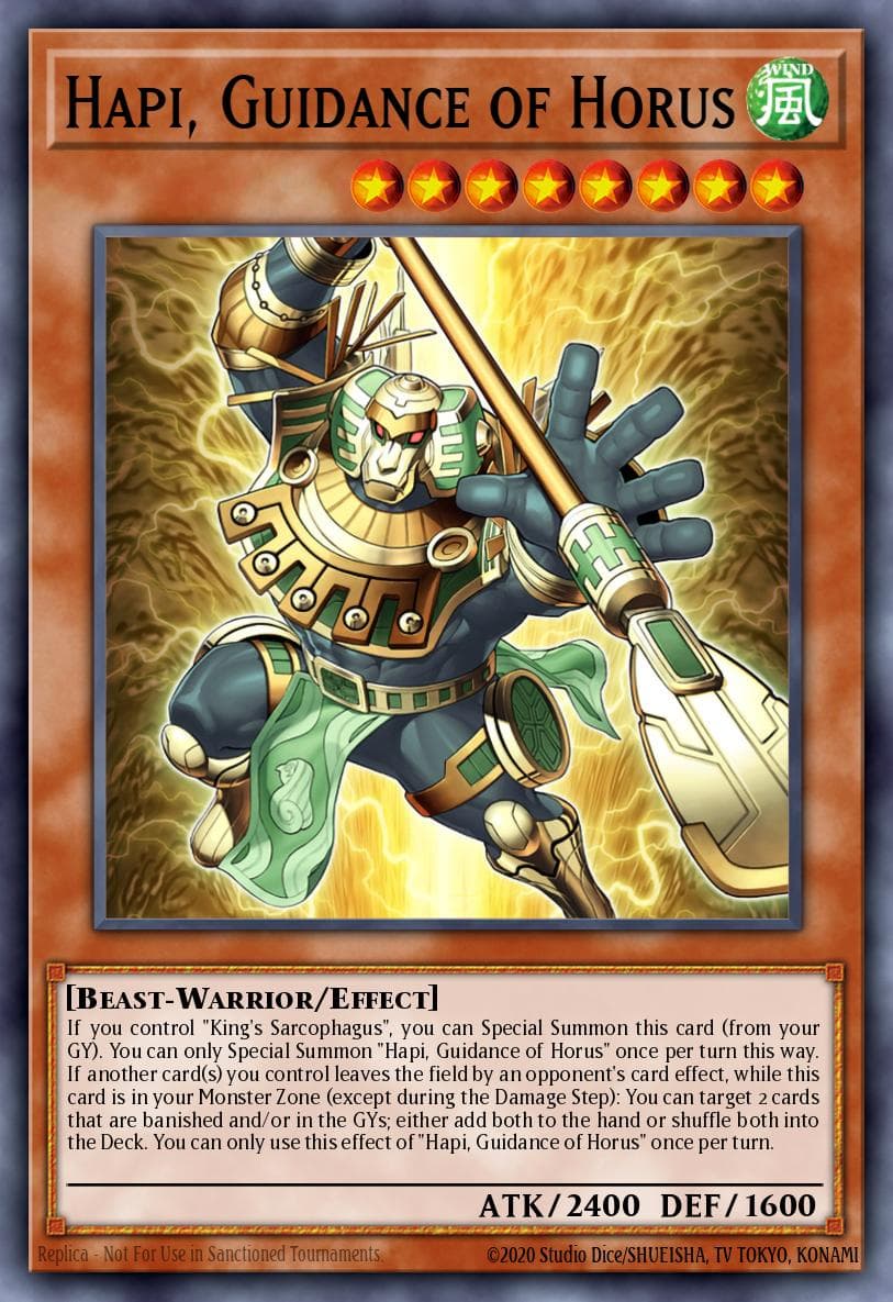 Carte Yu-Gi-Oh! Hapi, Guidance of Horus #013 — Age of Overlord