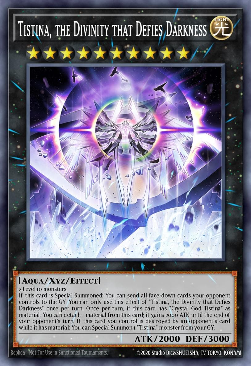 Carte Yu-Gi-Oh! Tistina, the Divinity that Defies Darkness #089 — Age of Overlord