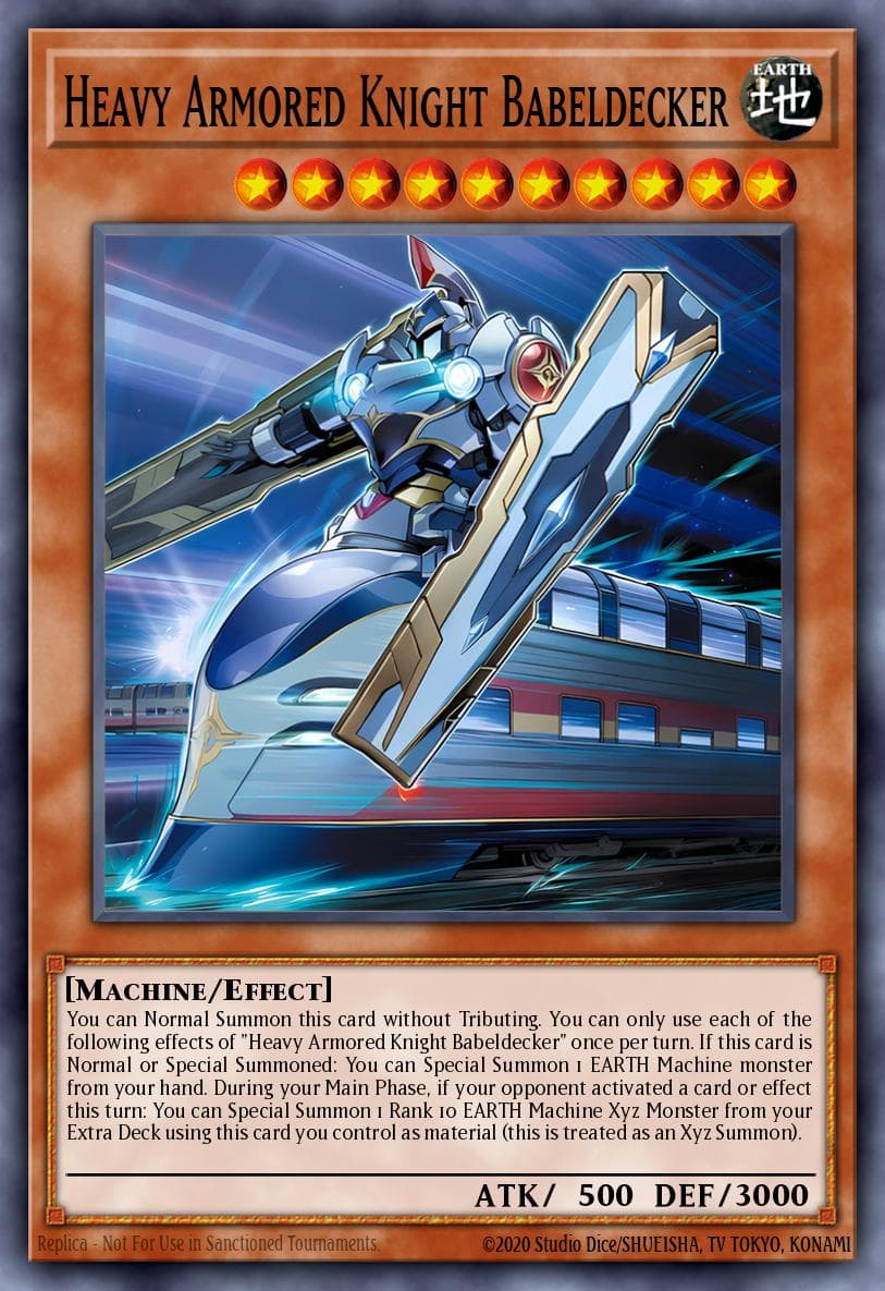 Carte Yu-Gi-Oh! Heavy Armored Knight Babeldecker #006 — Blazing Dominion