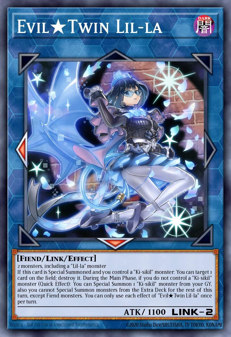Carte Yu-Gi-Oh! Evil★Twin Lil-la #097 — Battles of Legend: Crystal Revenge