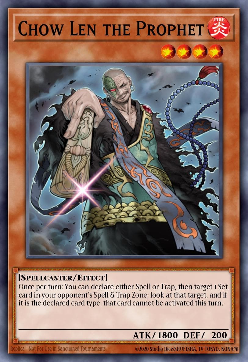 Carte Yu-Gi-Oh! Chow Len the Prophet #044 — War of the Giants: Round 2