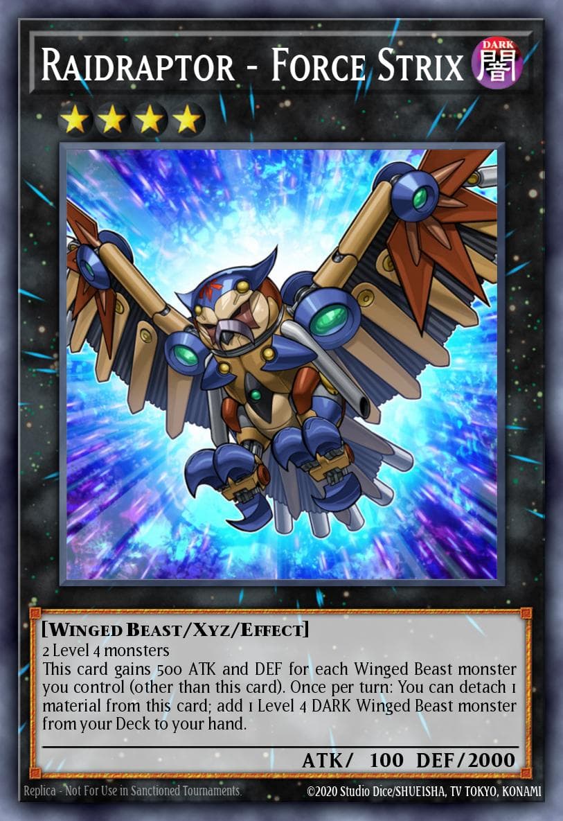 Carte Yu-Gi-Oh! Raidraptor - Force Strix #072 — Battles of Legend: Light's Revenge