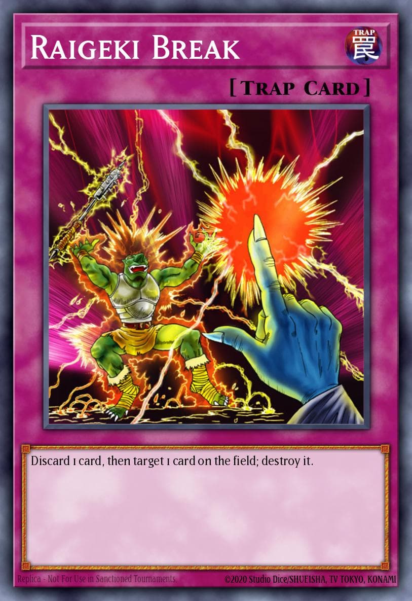 Carte Yu-Gi-Oh! Raigeki Break #036 — Starter Deck: Yu-Gi-Oh! 5D's 2009