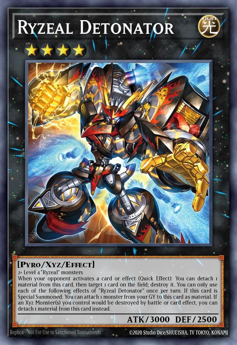 Carte Yu-Gi-Oh! Ryzeal Detonator #014 — Limited Pack World Championship 2025