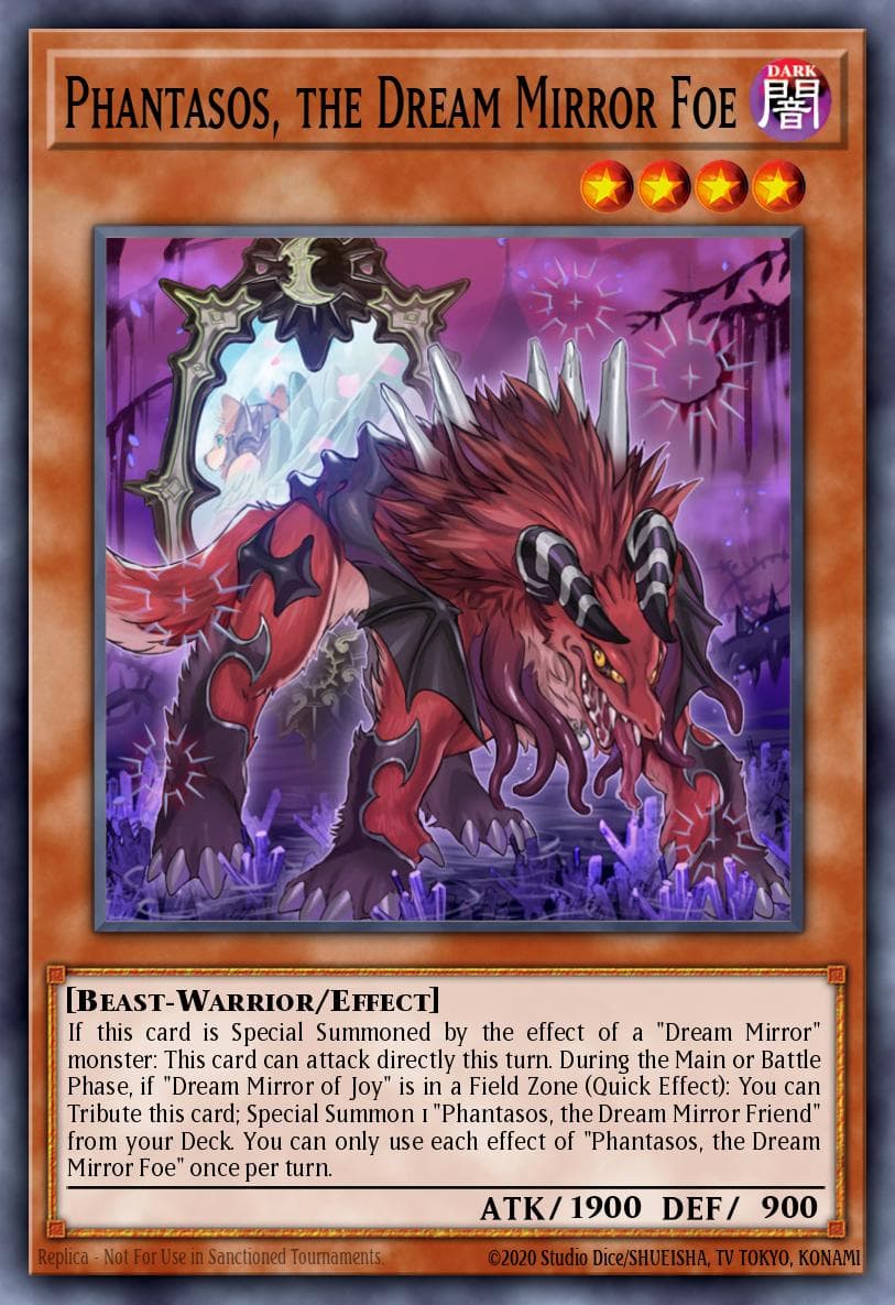 Carte Yu-Gi-Oh! Phantasos, the Dream Mirror Foe #086 — Chaos Impact