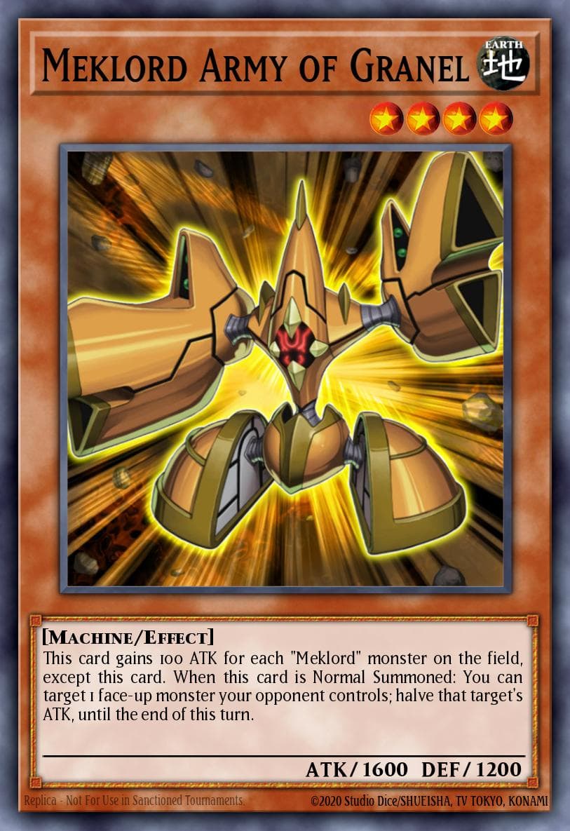 Carte Yu-Gi-Oh! Meklord Army of Granel #040 — War of the Giants: Round 2