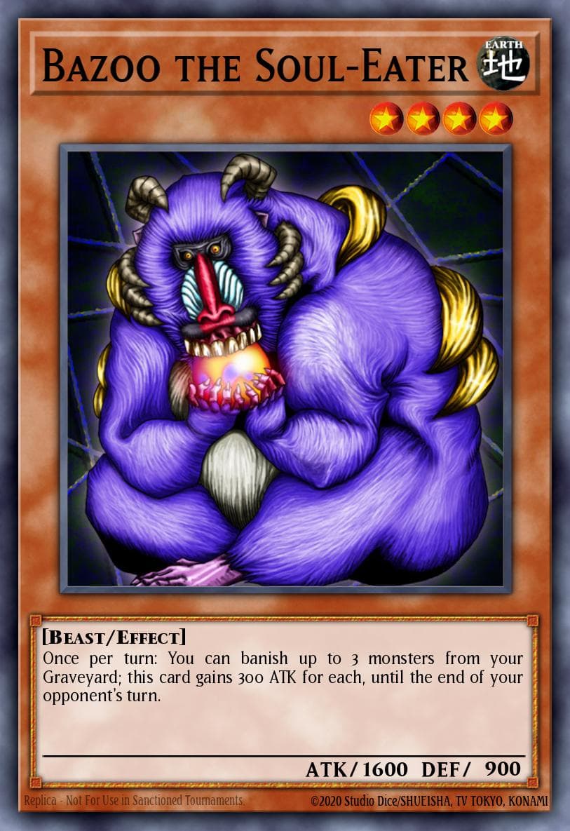 Carte Yu-Gi-Oh! Bazoo the Soul-Eater #002 — Battle Pack 3: Monster League