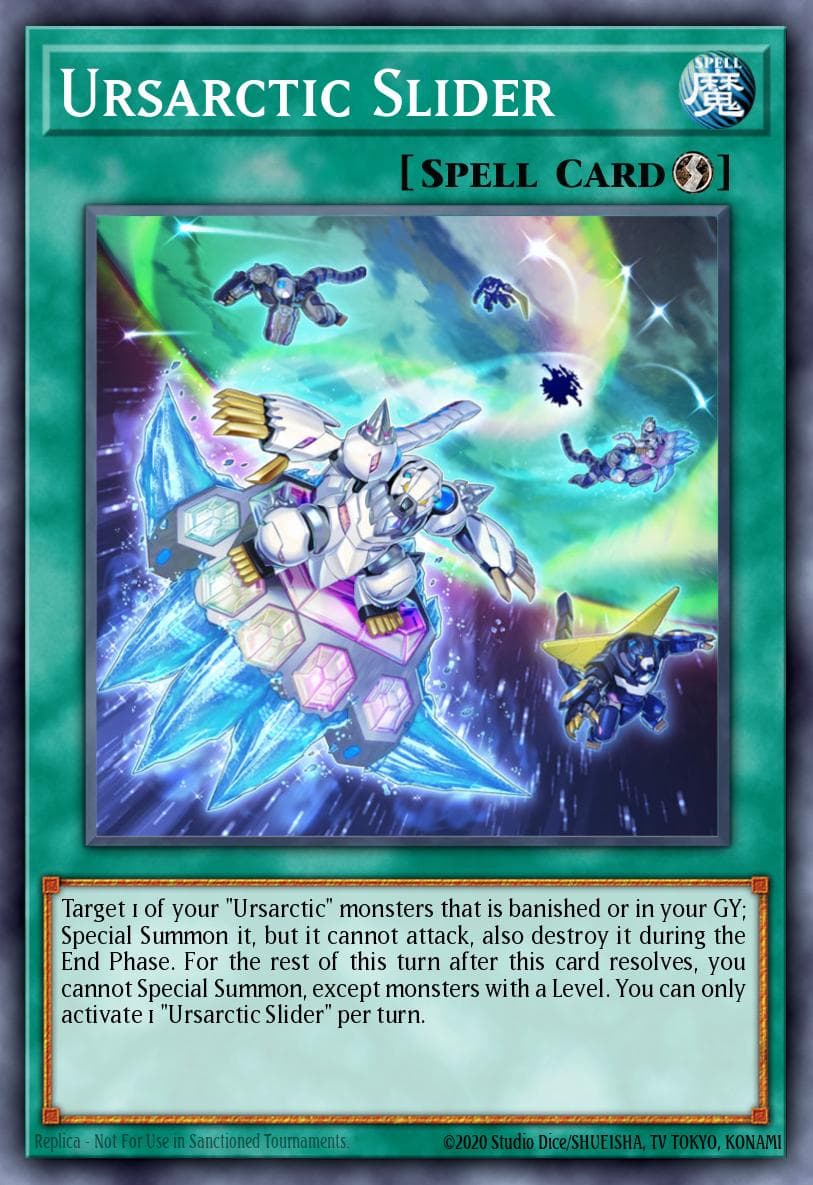 Carte Yu-Gi-Oh! Ursarctic Slider #037 — Ancient Guardians