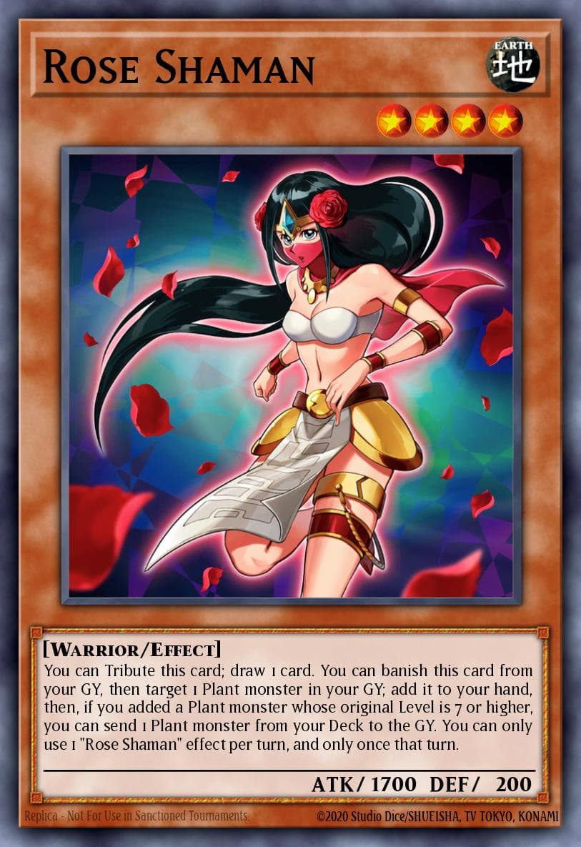 Carte Yu-Gi-Oh! Rose Shaman #040 — Battles of Legend: Monstrous Revenge