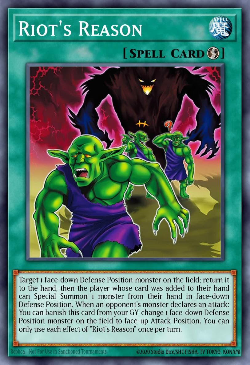 Carte Yu-Gi-Oh! Riot's Reason #069 — Burst Protocol