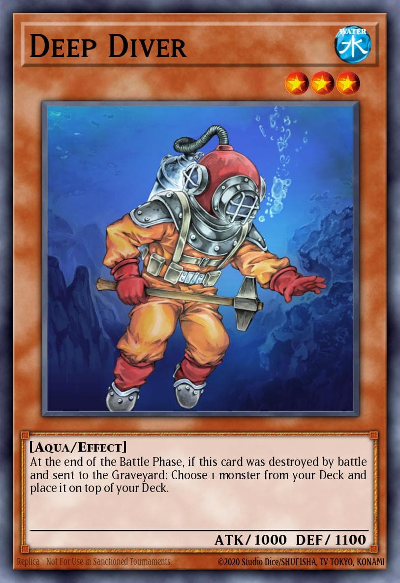 Carte Yu-Gi-Oh! Deep Diver #017 — Battle Pack: Epic Dawn