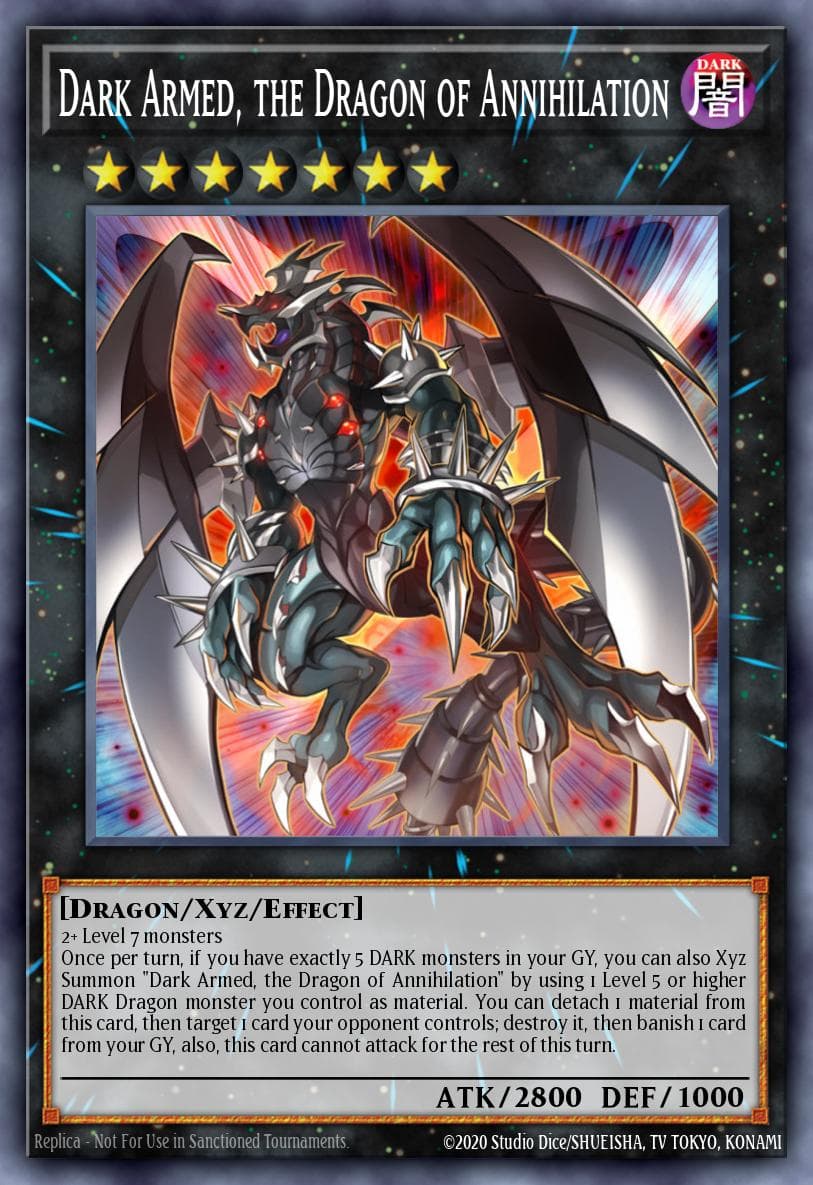 Carte Yu-Gi-Oh! Dark Armed, the Dragon of Annihilation #006 — Battles of Legend: Chapter 1