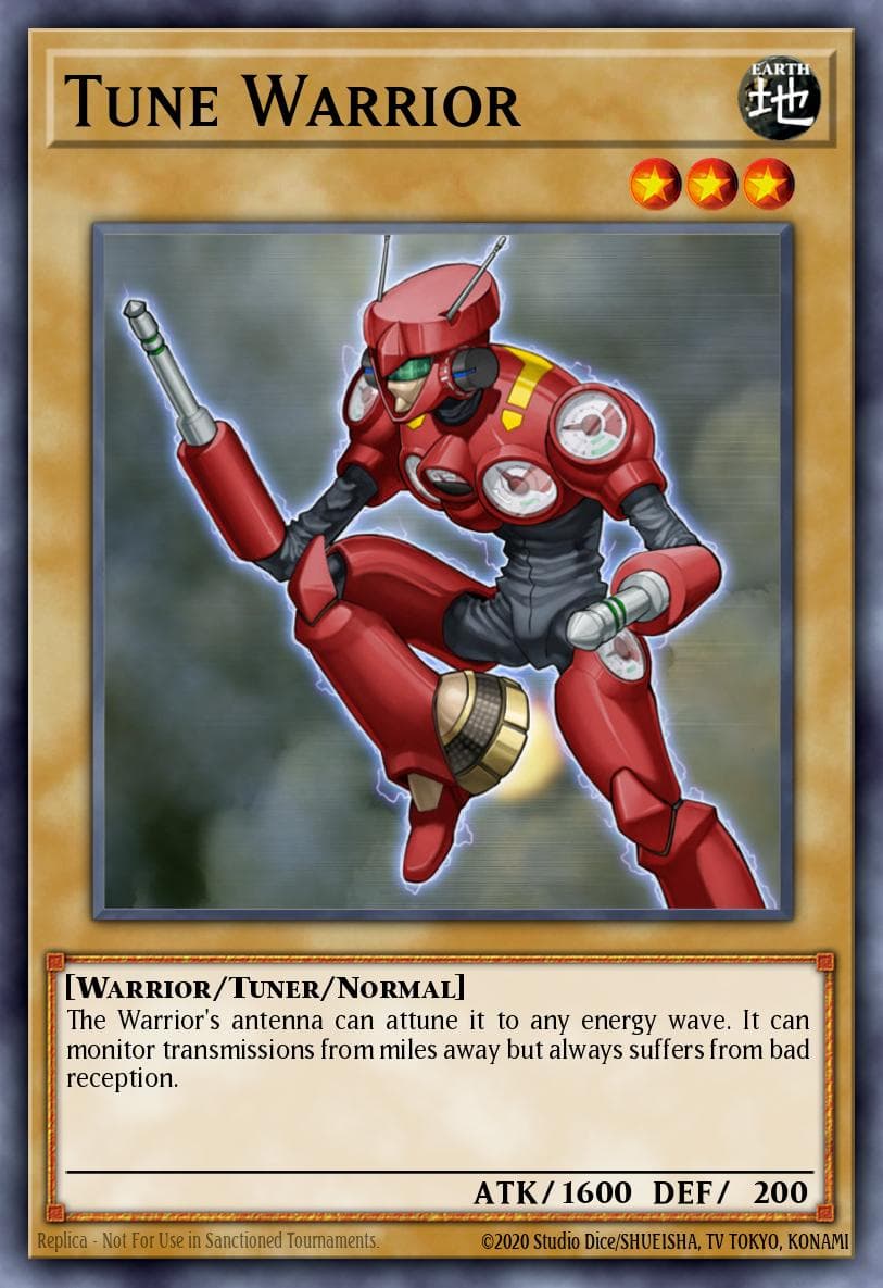 Carte Yu-Gi-Oh! Tune Warrior #003 — Starter Deck: Duelist Toolbox