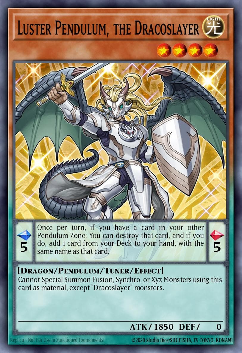 Carte Yu-Gi-Oh! Luster Pendulum, the Dracoslayer #045 — Ancient Guardians