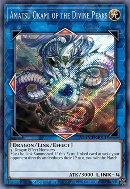 Carte Yu-Gi-Oh! Amatsu-Okami of the Divine Peaks #003 — Yu-Gi-Oh! World Championship 2019 Japanese National Qualifiers prize cards