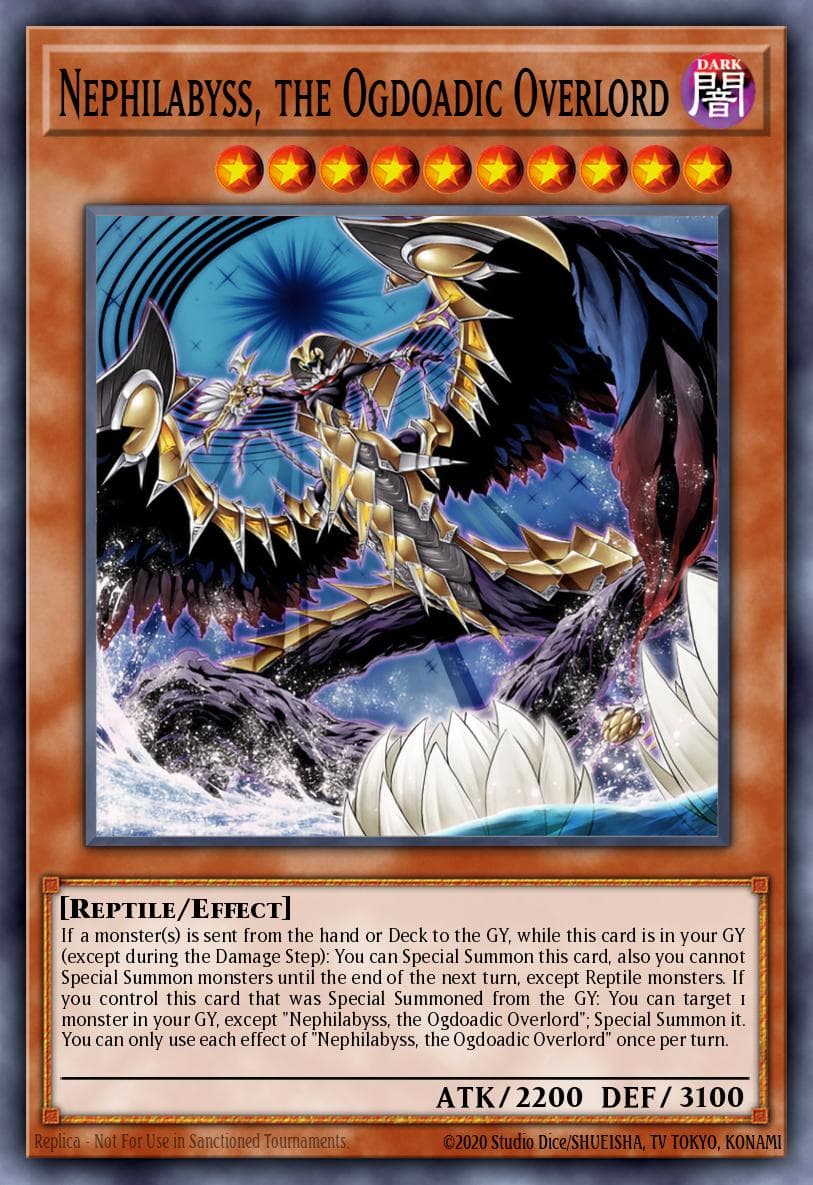 Carte Yu-Gi-Oh! Nephilabyss, the Ogdoadic Overlord #016 — Age of Overlord