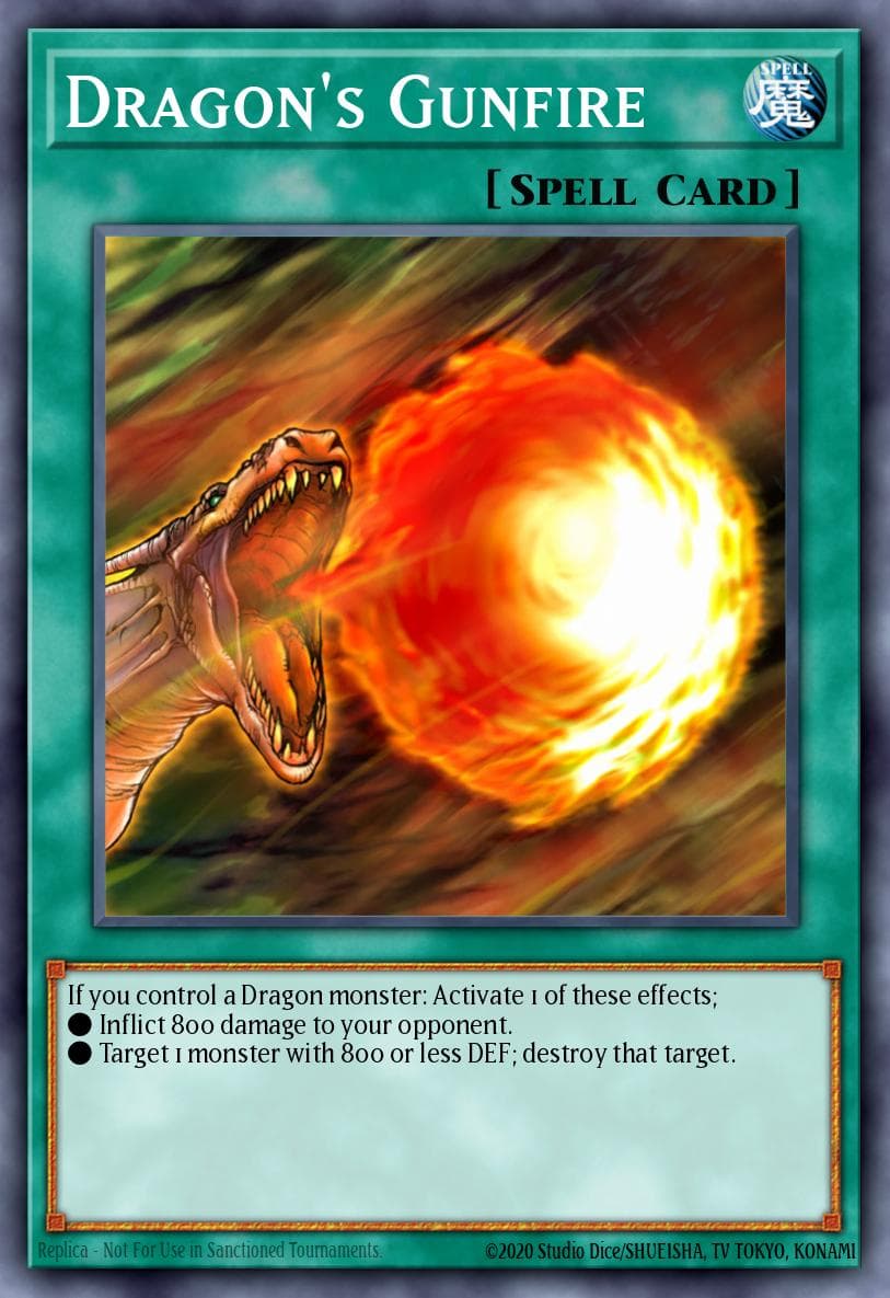 Carte Yu-Gi-Oh! Dragon's Gunfire #141 — Battle Pack 3: Monster League