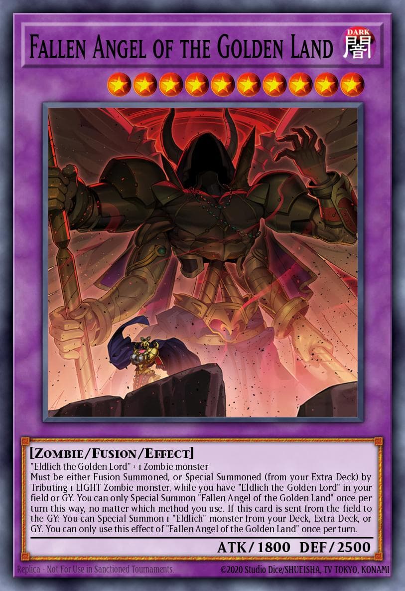 Carte Yu-Gi-Oh! Fallen Angel of the Golden Land #036 — Alliance Insight