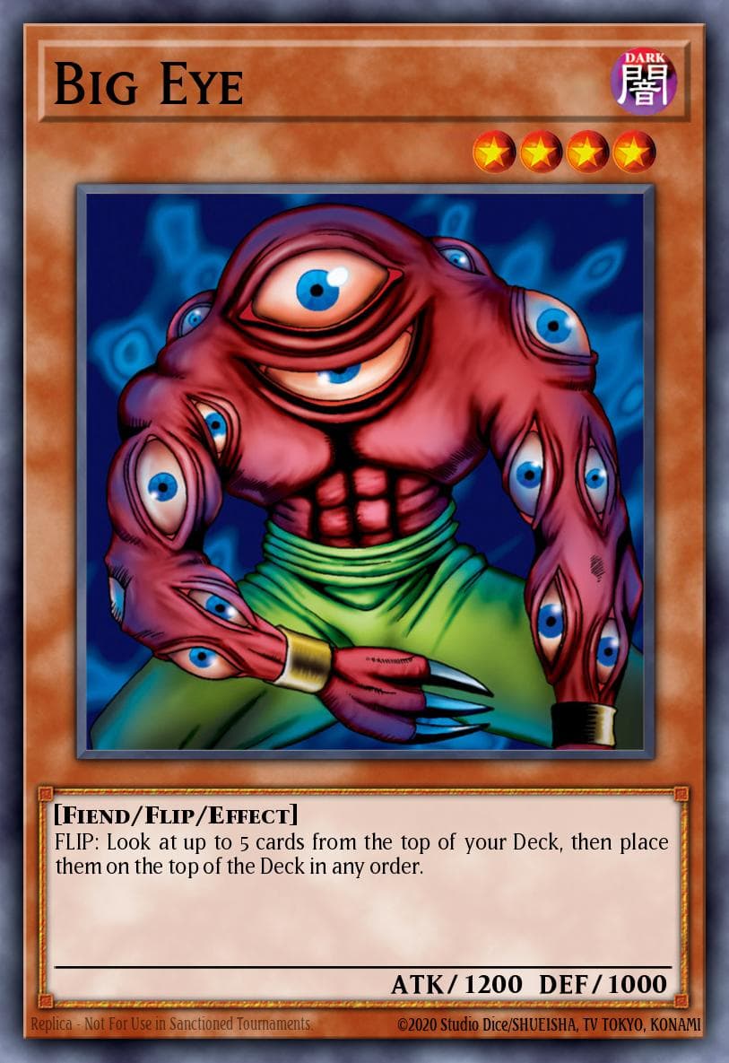 Carte Yu-Gi-Oh! Big Eye #003 — War of the Giants: Round 2