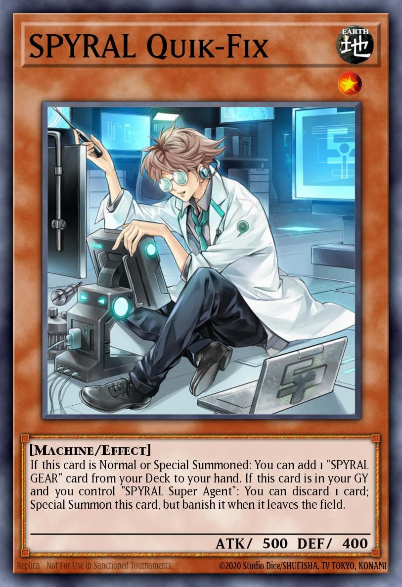Carte Yu-Gi-Oh! SPYRAL Quik-Fix #056 — Battles of Legend: Monstrous Revenge