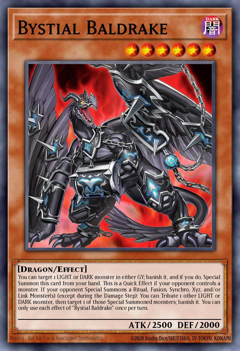 Carte Yu-Gi-Oh! Bystial Baldrake #069 — Battles of Legend: Monstrous Revenge