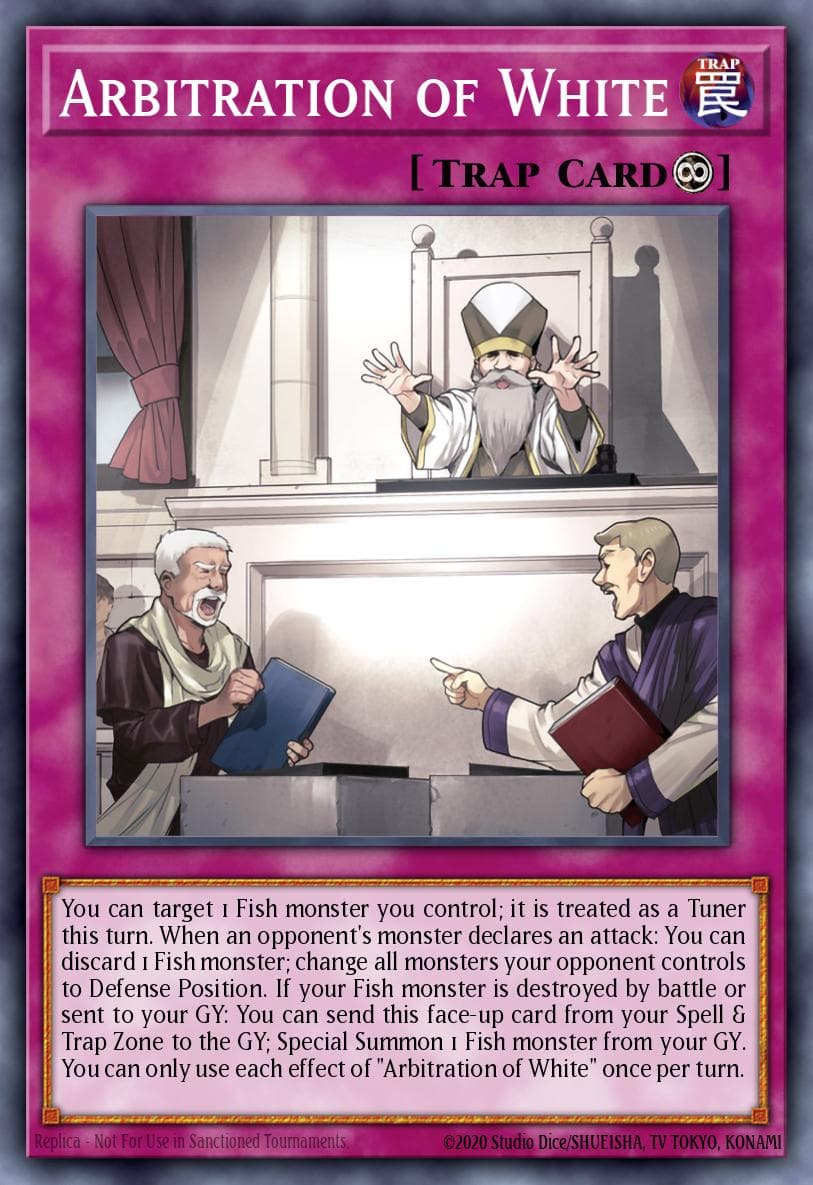 Carte Yu-Gi-Oh! Arbitration of White #036 — Battles of Legend: Terminal Revenge