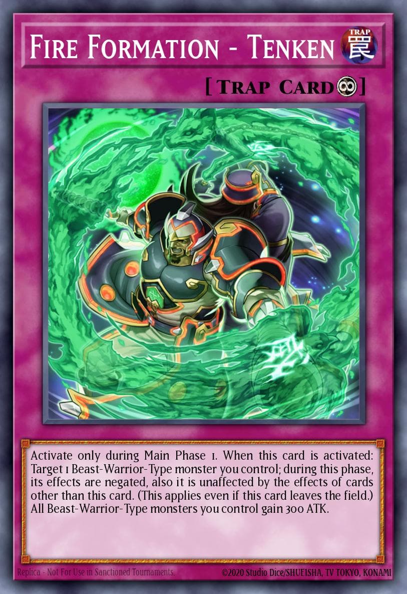 Carte Yu-Gi-Oh! Fire Formation - Tenken #072 — Cosmo Blazer
