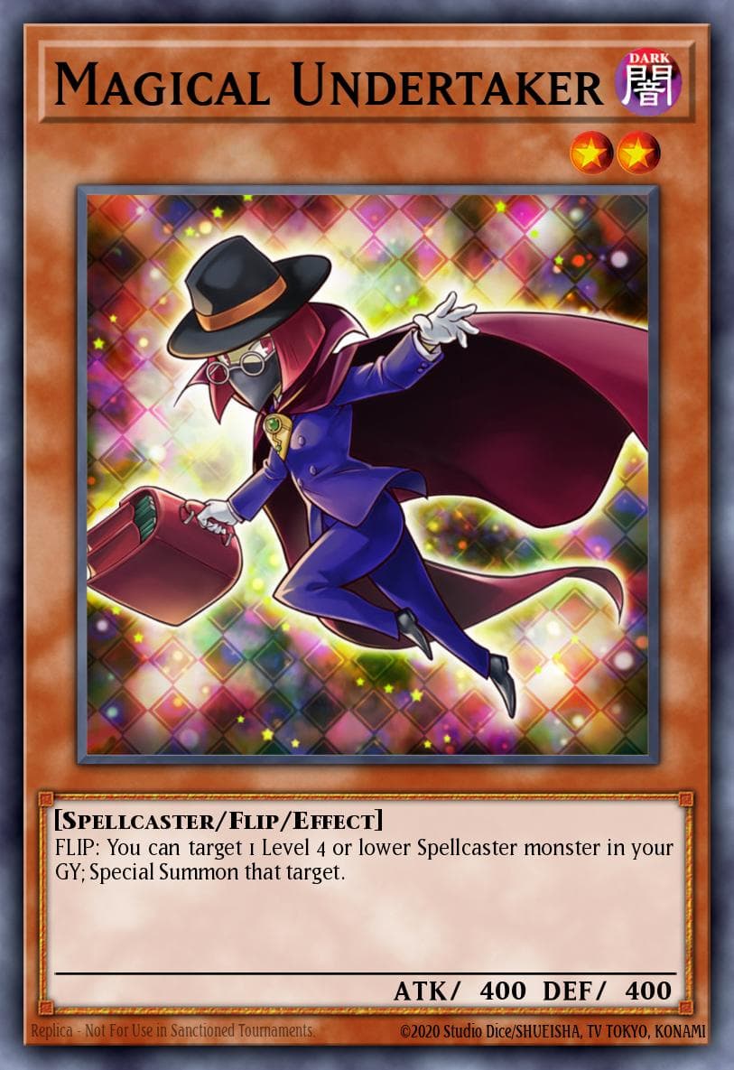 Carte Yu-Gi-Oh! Magical Undertaker #105 — Battle Pack 3: Monster League
