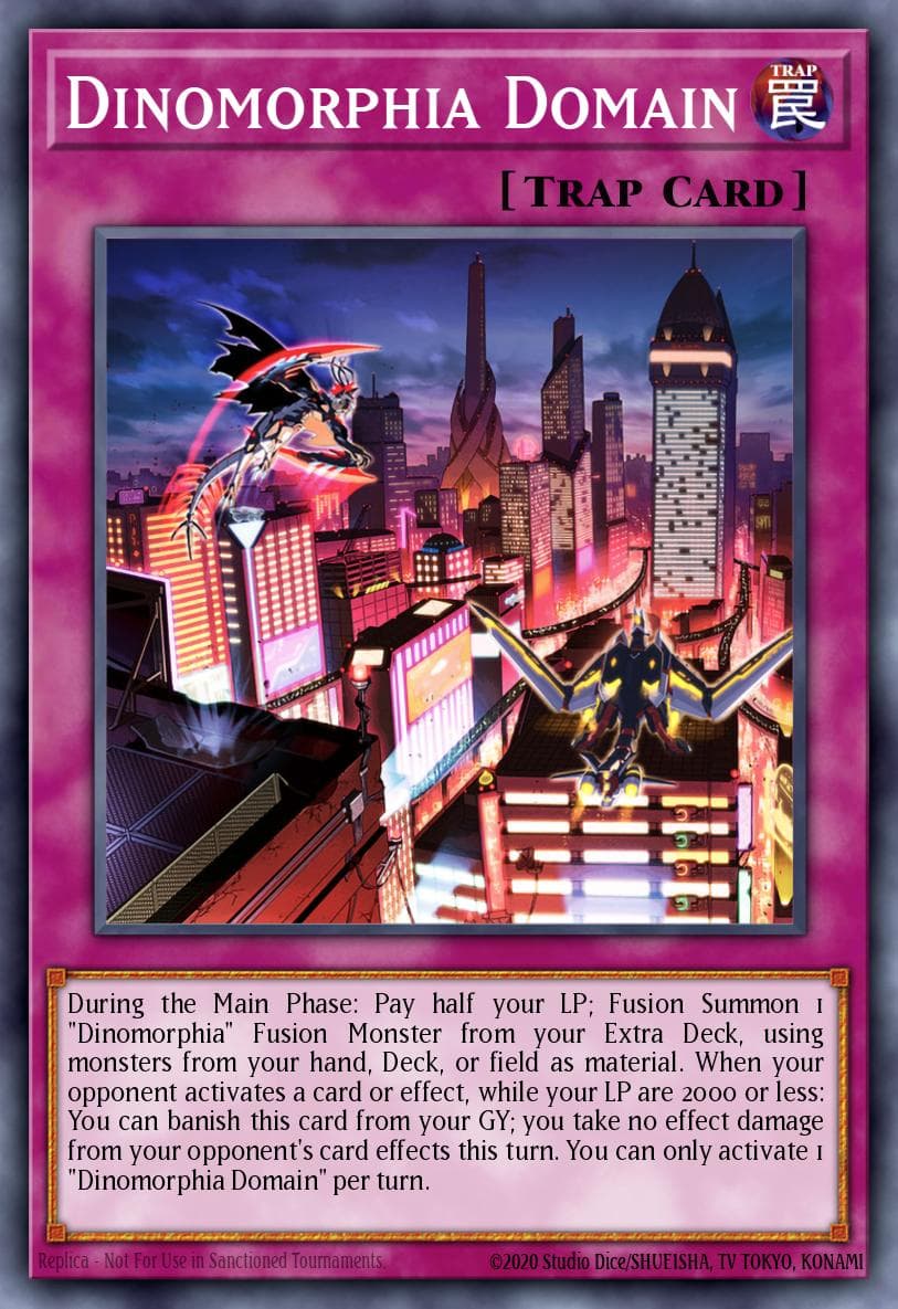 Carte Yu-Gi-Oh! Dinomorphia Domain #068 — Battle of Chaos