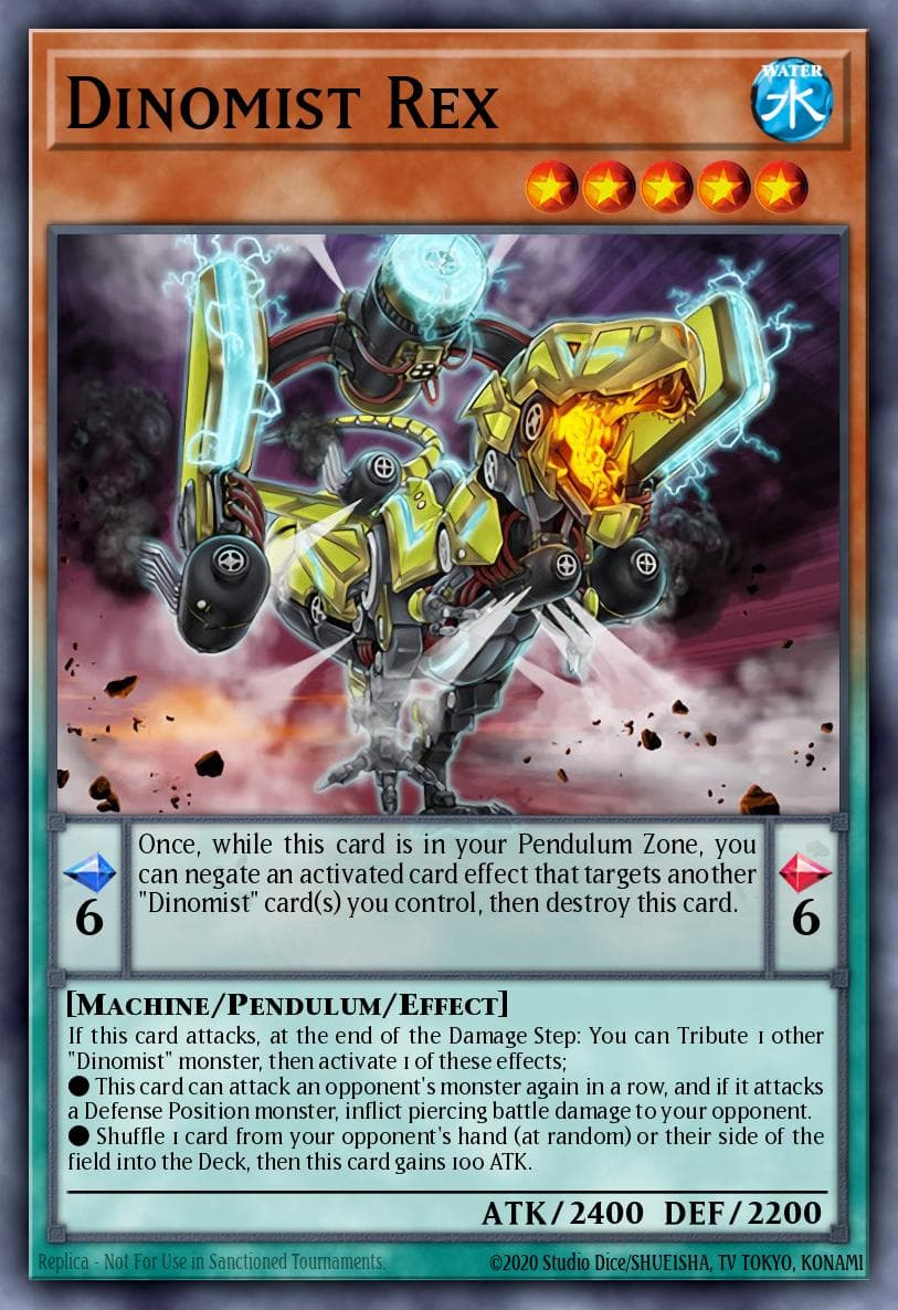 Carte Yu-Gi-Oh! Dinomist Rex #029 — Breakers of Shadow