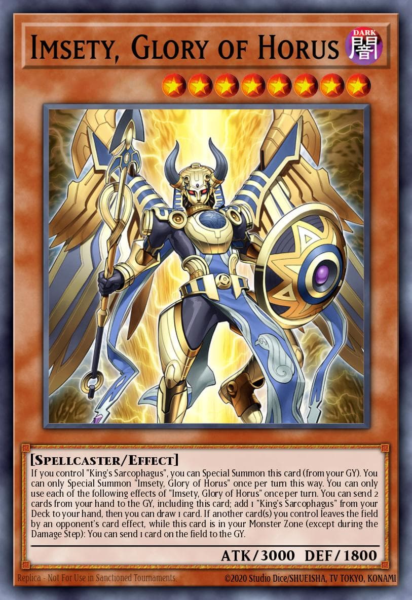 Carte Yu-Gi-Oh! Imsety, Glory of Horus #022 — THE CHRONICLES DECK: Spirit Charmers (All-Foil Edition)