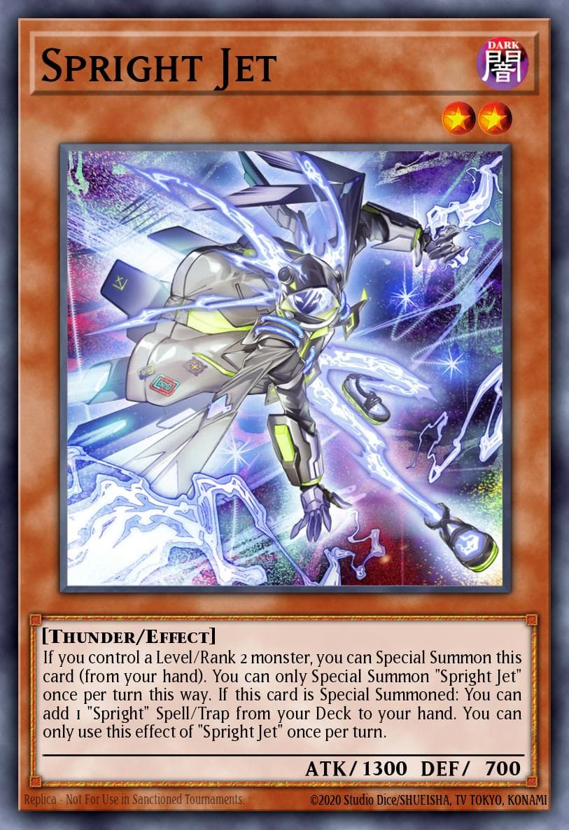 Carte Yu-Gi-Oh! Spright Jet #076 — Battles of Legend: Terminal Revenge