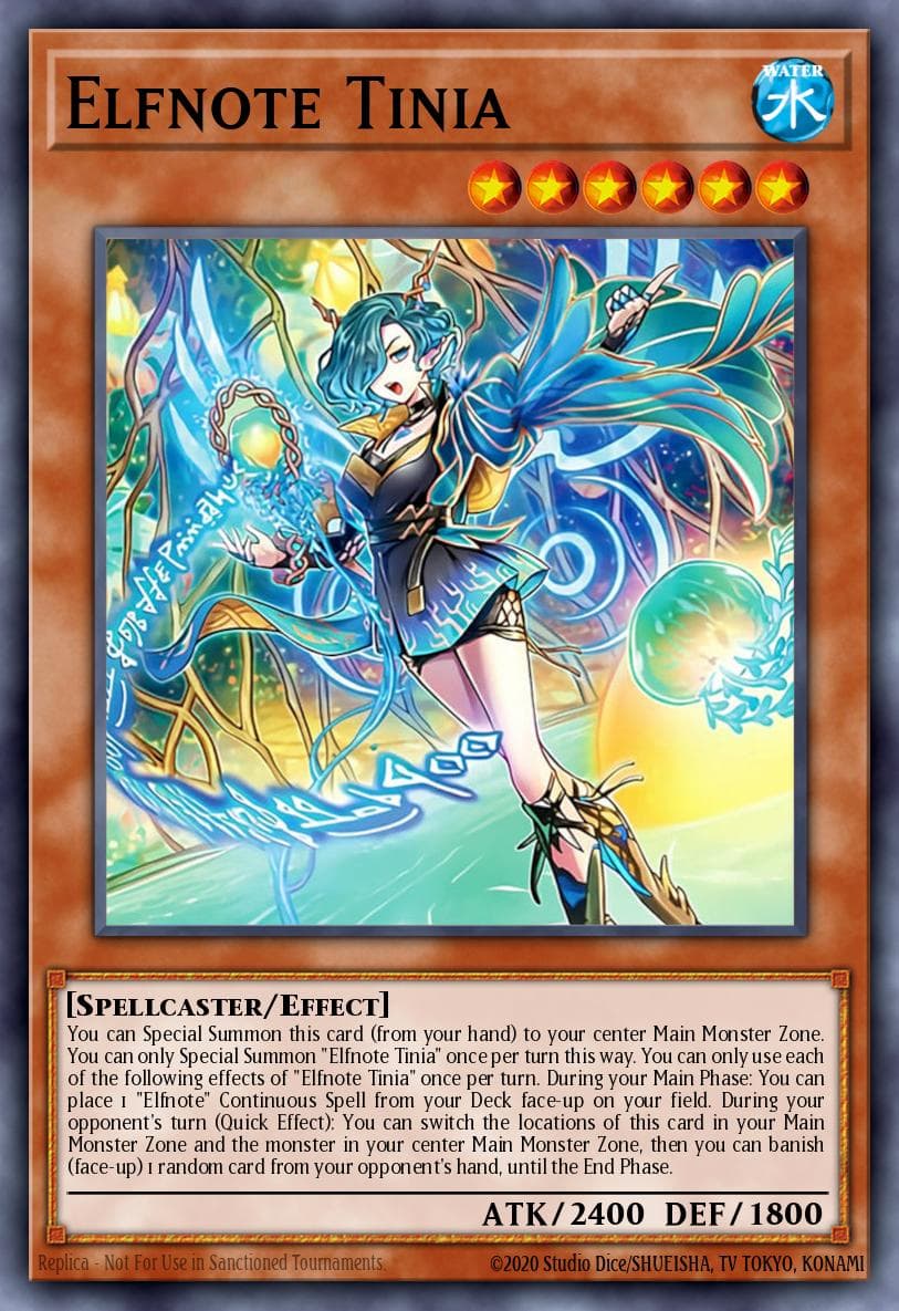 Carte Yu-Gi-Oh! Elfnote Tinia #011 — Burst Protocol