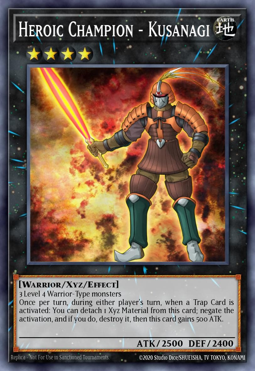 Carte Yu-Gi-Oh! Heroic Champion - Kusanagi #043 — Abyss Rising