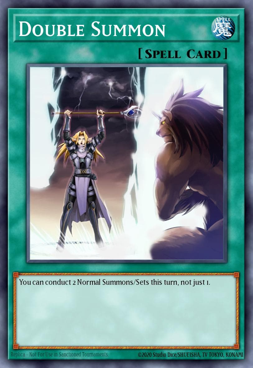 Carte Yu-Gi-Oh! Double Summon #029 — Starter Deck: Yu-Gi-Oh! 5D's