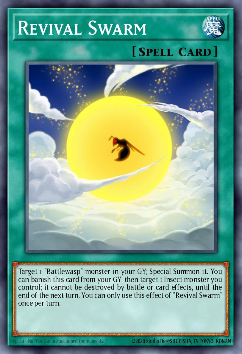 Carte Yu-Gi-Oh! Revival Swarm #041 — Battles of Legend: Hero's Revenge