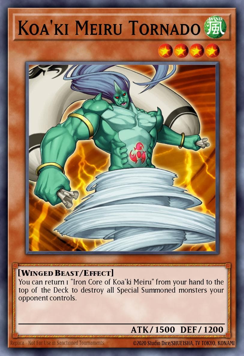Carte Yu-Gi-Oh! Koa'ki Meiru Tornado #021 — Ancient Prophecy