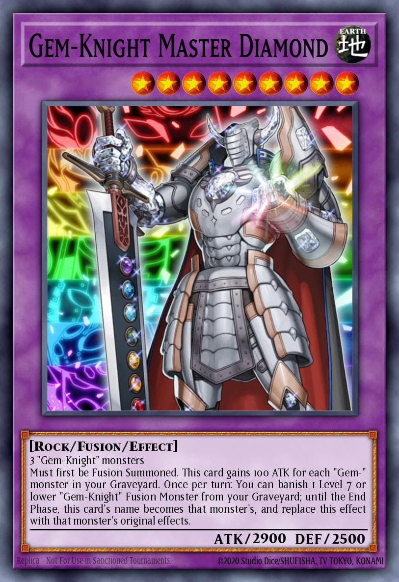 Carte Yu-Gi-Oh! Gem-Knight Master Diamond #143 — Battles of Legend: Monster Mayhem