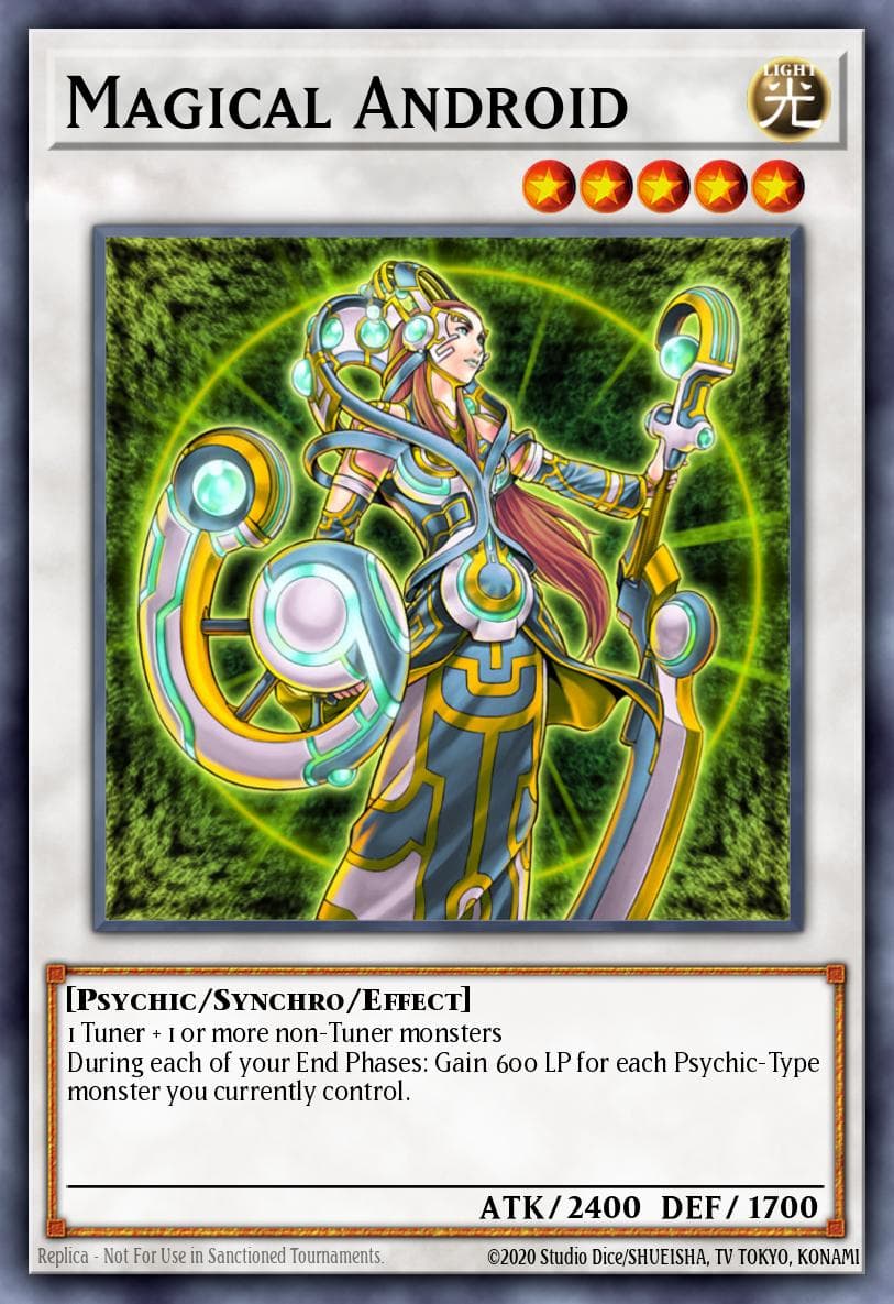 Carte Yu-Gi-Oh! Magical Android #147 — Battles of Legend: Monster Mayhem