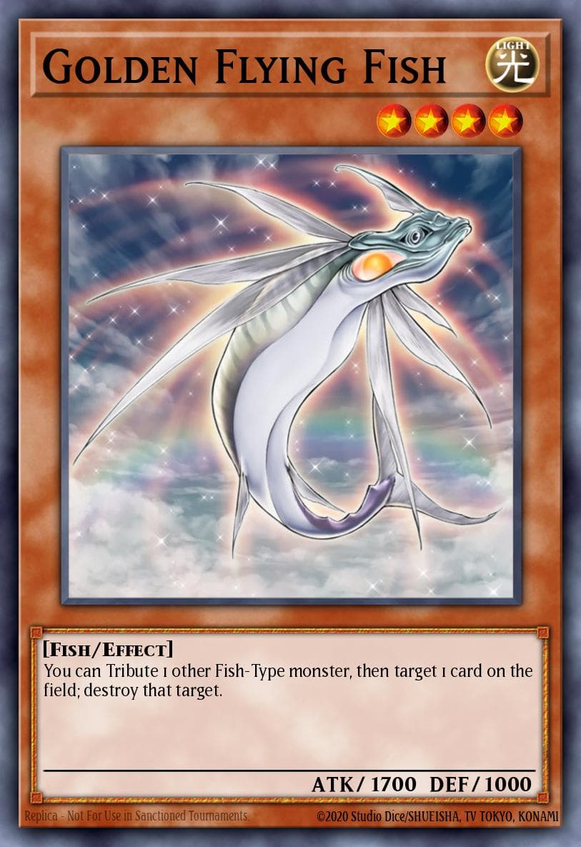 Carte Yu-Gi-Oh! Golden Flying Fish #040 — Battle Pack 3: Monster League