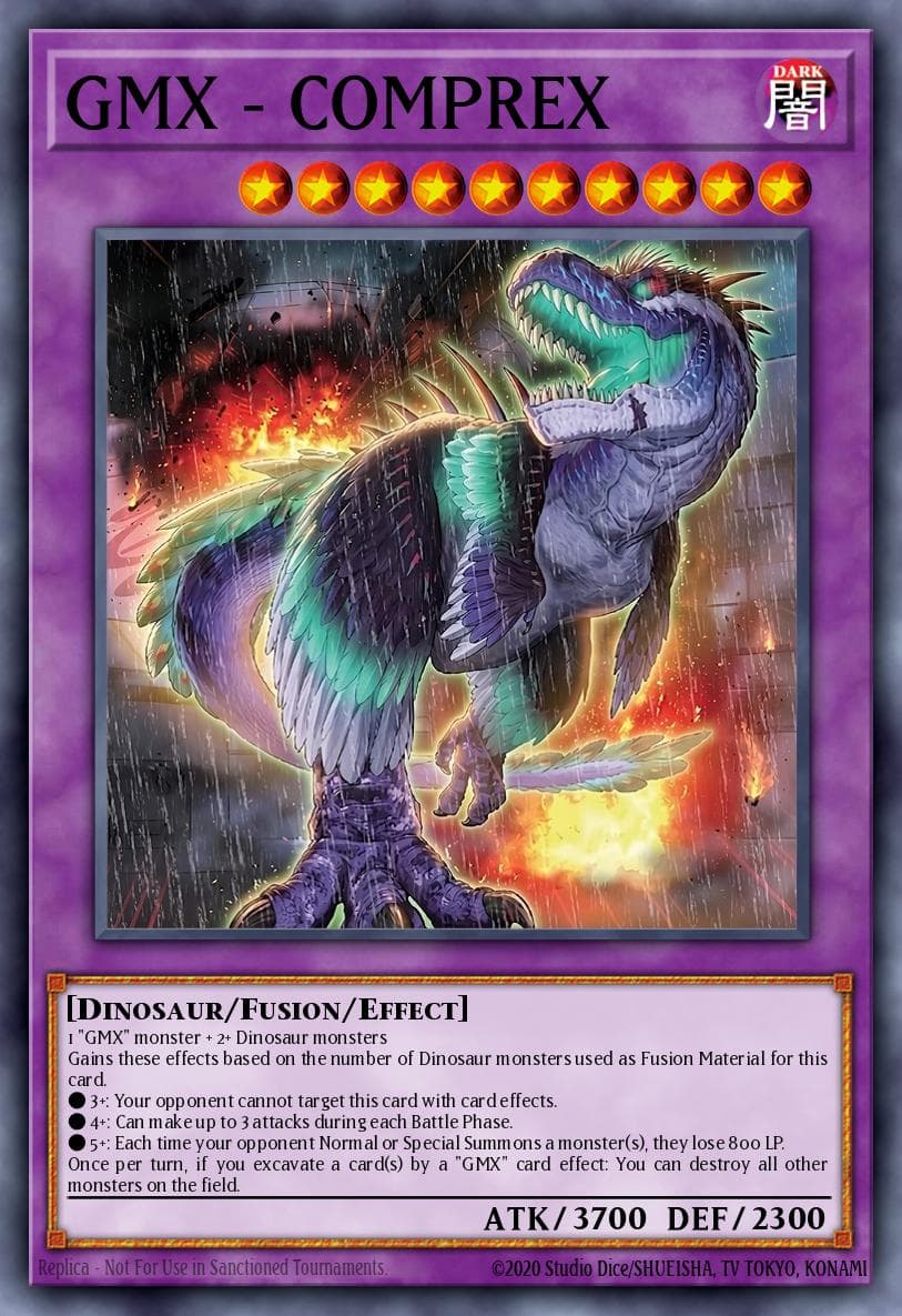 Carte Yu-Gi-Oh! GMX - COMPREX #093 — Blazing Dominion