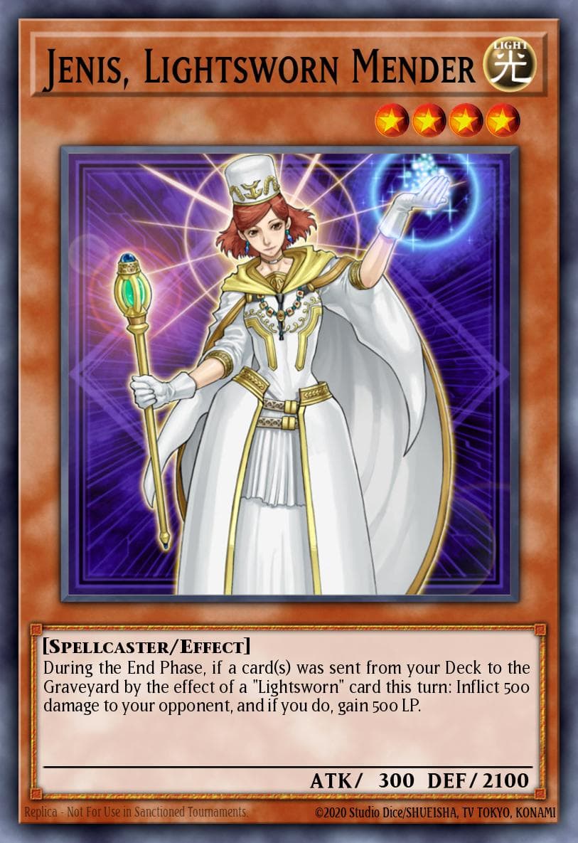 Carte Yu-Gi-Oh! Jenis, Lightsworn Mender #005 — Astral Pack Five