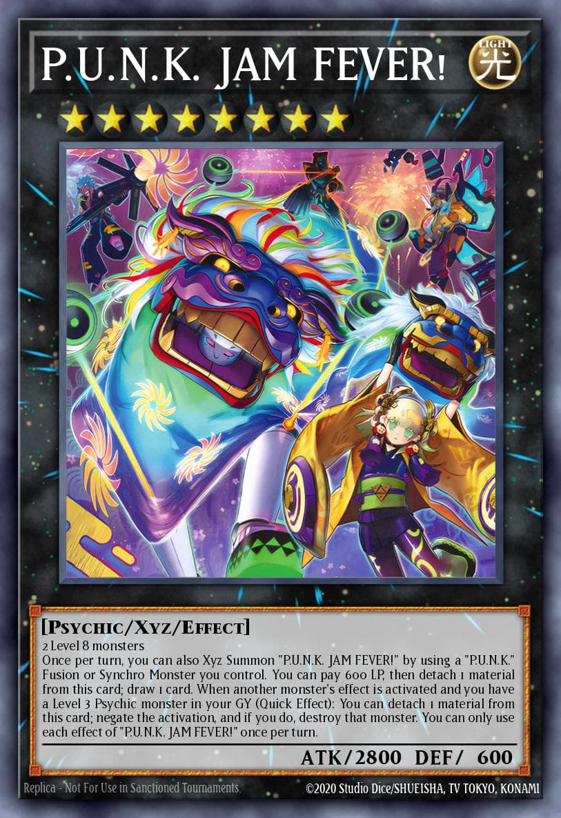 Carte Yu-Gi-Oh! P.U.N.K. JAM FEVER! #051 — Battles of Legend: Monster Mayhem