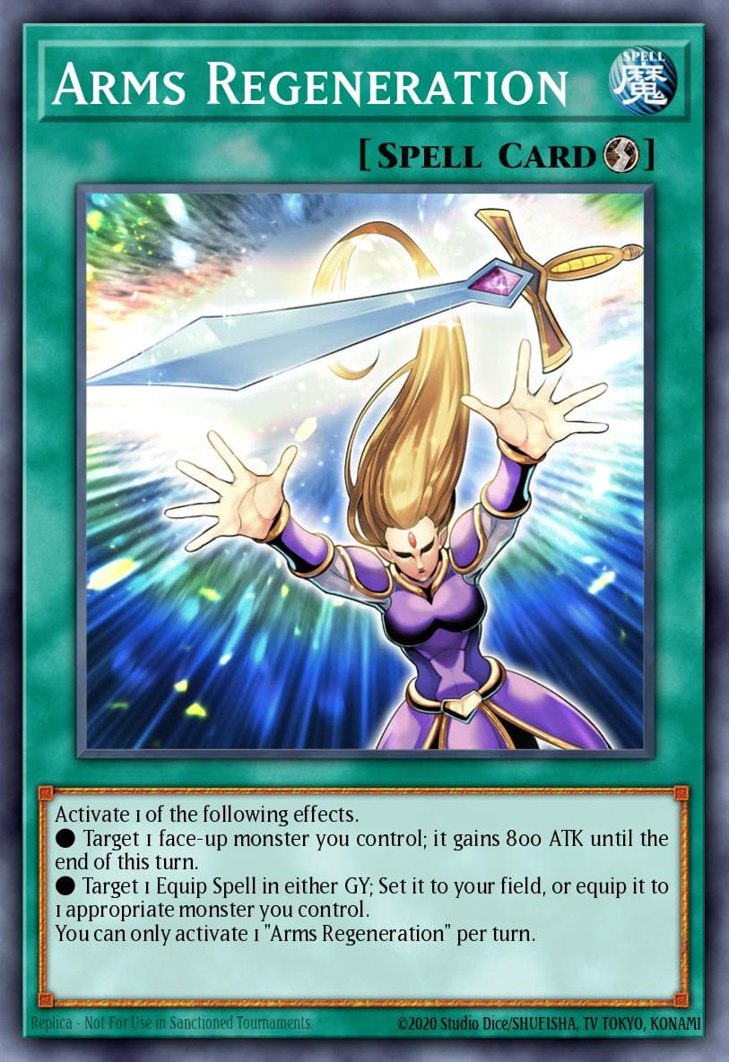 Carte Yu-Gi-Oh! Arms Regeneration #032 — Battles of Legend: Monstrous Revenge