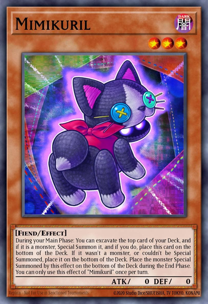 Carte Yu-Gi-Oh! Mimikuril #031 — Chaos Impact