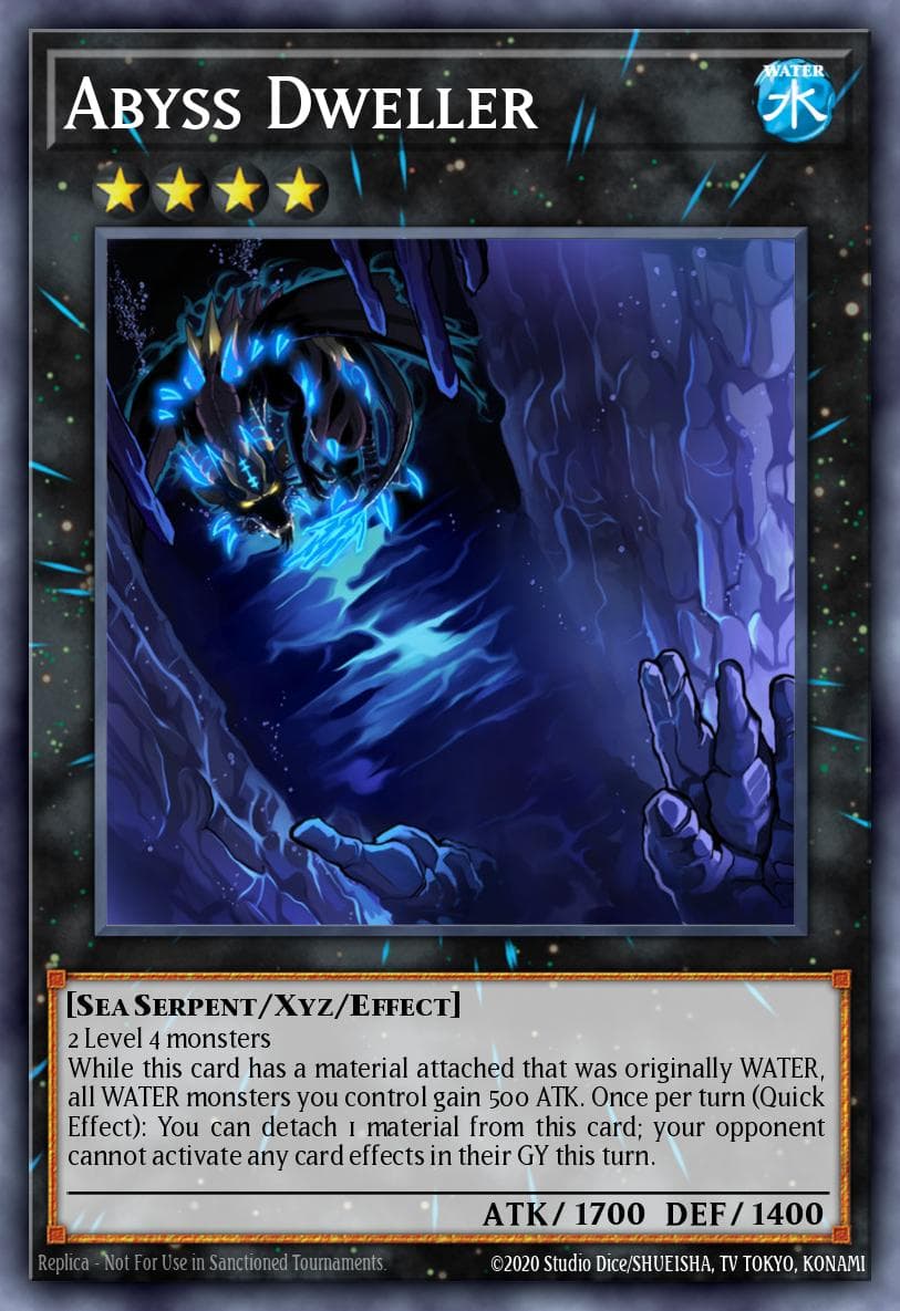 Carte Yu-Gi-Oh! Abyss Dweller #084 — Abyss Rising