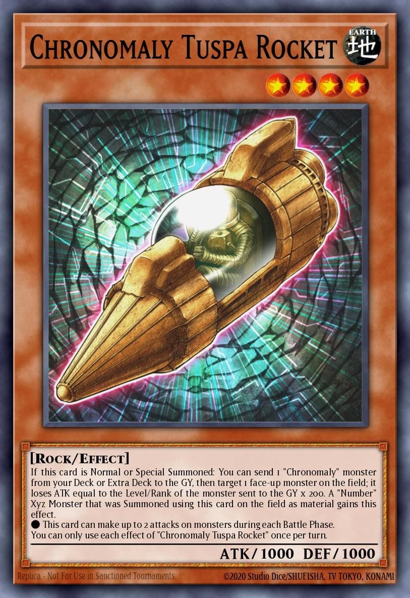 Carte Yu-Gi-Oh! Chronomaly Tuspa Rocket #161 — Battles of Legend: Chapter 1