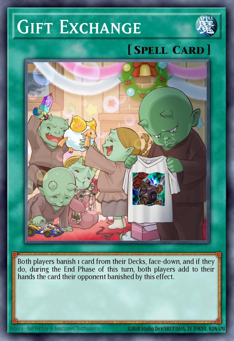 Carte Yu-Gi-Oh! Gift Exchange #016 — Yu-Gi-Oh! Advent Calendar (2018)
